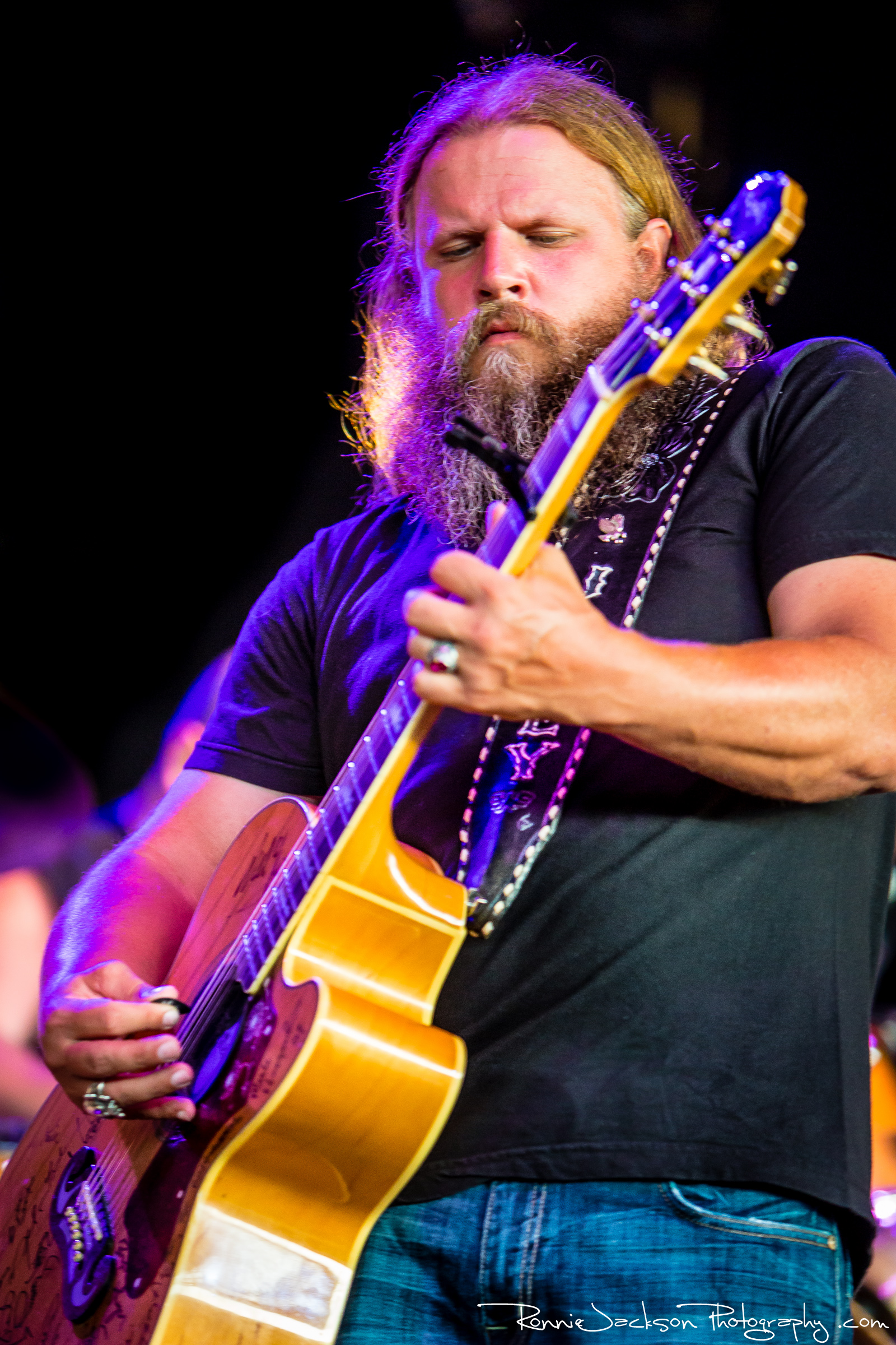 Jamey Johnson Band Gexa Energy Pavilion Dallas TX // Ronnie Jackson