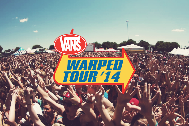 vans warped tour 2014 lineup