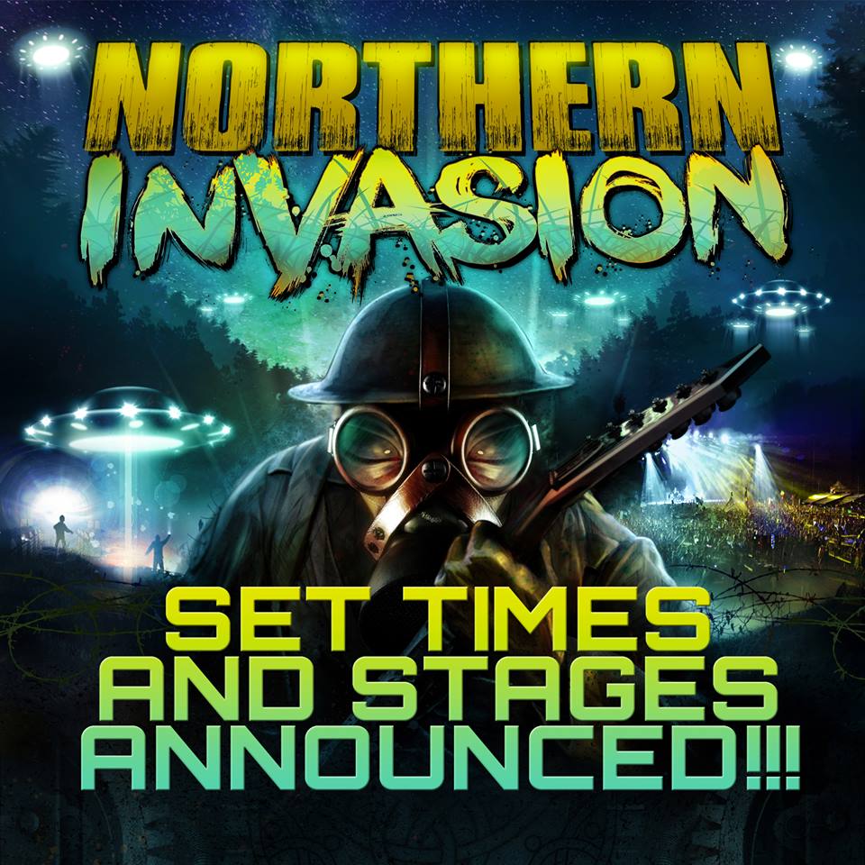 Northern Invasion: Band Performance Times Announced For Rock & Camping